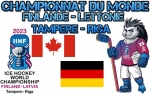  : Canada (CAN) vs Allemagne (GER)