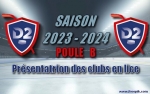 D2 : Prsentation des quipes - Poule B - Saison 2023-2024