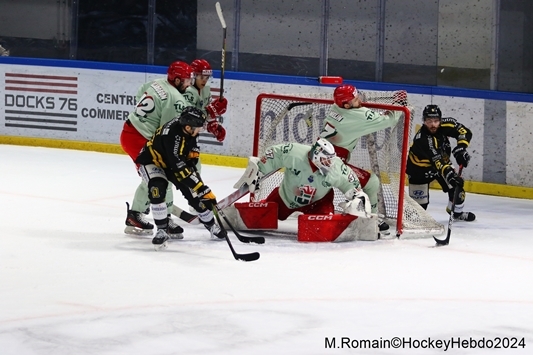 Hockey : Défaite des Aigles de Nice face à Anglet Hormadi Élite