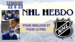 NHL - 22 et 23e semaines