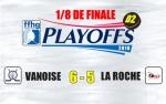 D2 : Play off 1/8 de finale : Courchevel-Mribel-Pralognan vs La Roche-sur-Yon