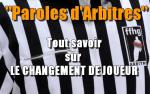 Chronique : Paroles d'arbitres