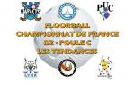 Floorball : D2 Poule C - Tendances 3ème Week End