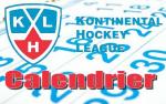 KHL : Calendrier seconde partie