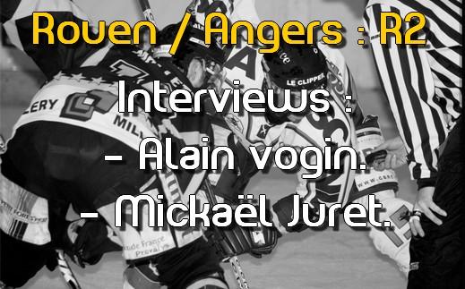 Photo hockey Alain Vogin & Michaël Juret - Ligue Magnus Photo hockey Alain Vogin & Michaël Juret - Ligue Magnus