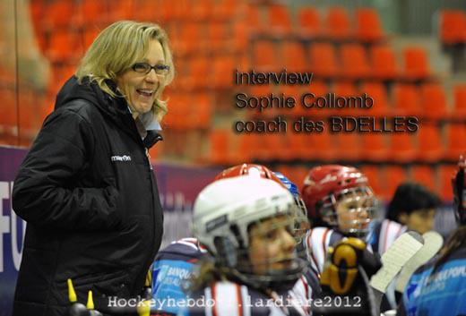 Photo hockey BDelles : interview Sophie Collomb - Hockey Fminin : Grenoble  (Les Brleurs de Loups)