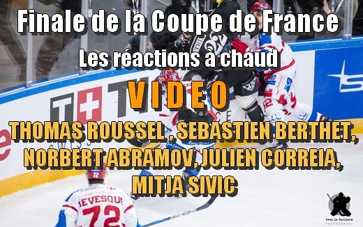 Photo hockey CDF - Commentaires  chaud - Les Vainqueurs - Coupe de France