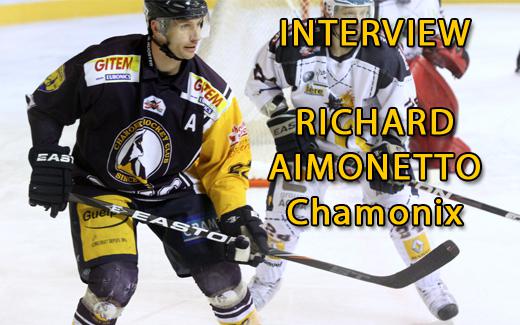 Photo hockey Chamonix : Richard Aimonetto - Ligue Magnus