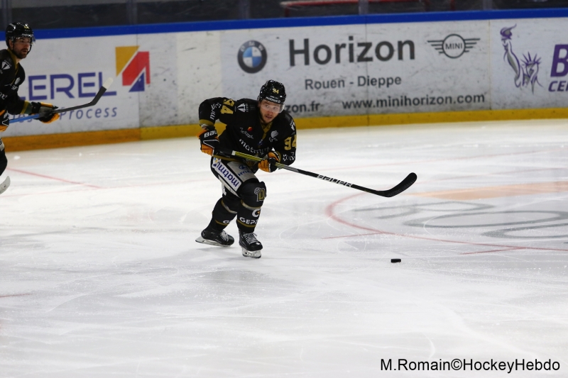 Photo hockey Christophe Boivin en interview - Ligue Magnus : Rouen (Les Dragons)