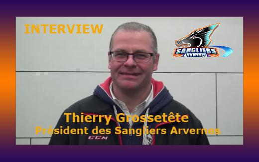 Photo hockey Clermont - Interview de Thierry Grossette Prsident des Sangliers Arvernes - Division 1 : Clermont-Ferrand (Les Sangliers Arvernes)