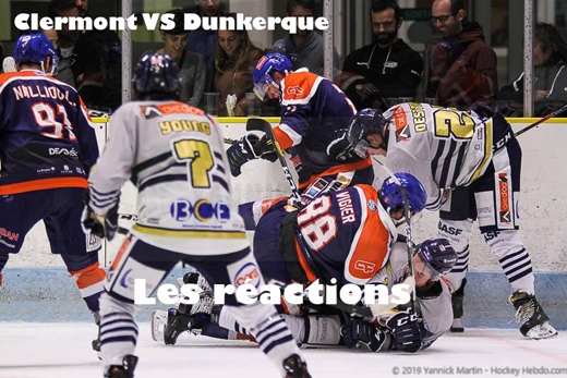 Photo hockey Clermont vs Dunkerque : Ractions - Division 1