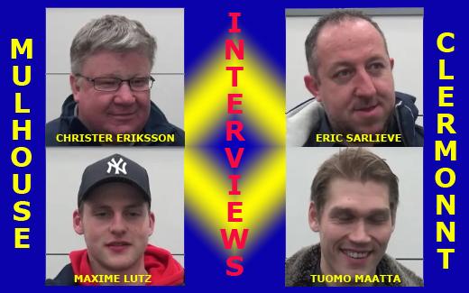 Photo hockey Clermont VS Mulhouse : Ractions d