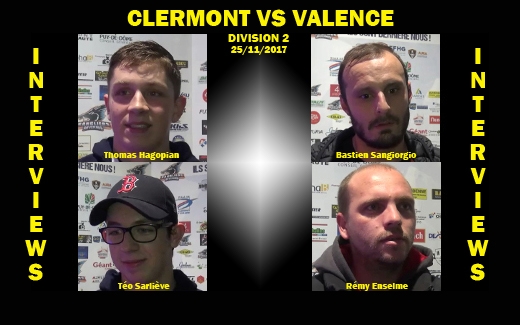 Photo hockey Clermont VS Valence - Commentaires  chaud - Division 2