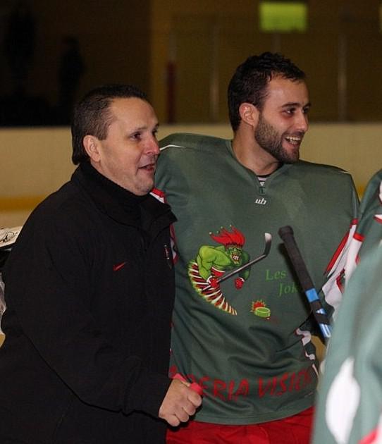 Photo hockey D1 : Cergy, Allan Jacob en Interview - Division 1 : Cergy-Pontoise (Les Jokers)