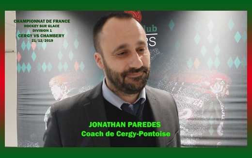 Photo hockey D1 - Cergy-Pontoise VS Chambry : Ractions aprs match - Division 1 : Cergy-Pontoise (Les Jokers)