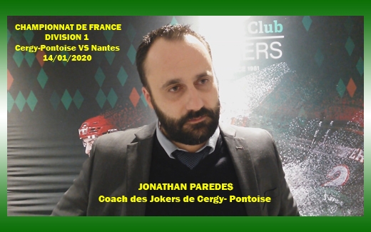 Photo hockey D1 - Cergy-Pontoise VS Nantes : Ractions aprs match   - Division 1 : Cergy-Pontoise (Les Jokers)