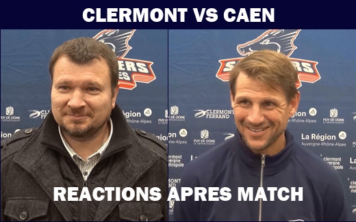 Photo hockey D1 - Clermont vs Caen : Réactions après match - Division 1