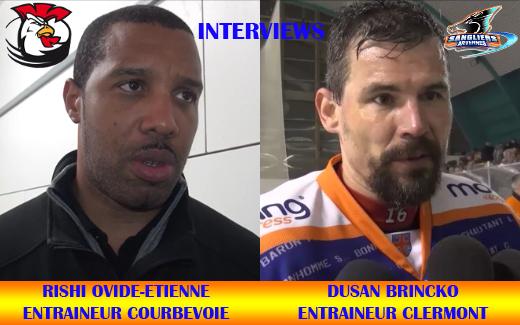 Photo hockey D1/D2 - Barrage : Clermont VS Courbevoie - Ractions aprs match   - Division 2