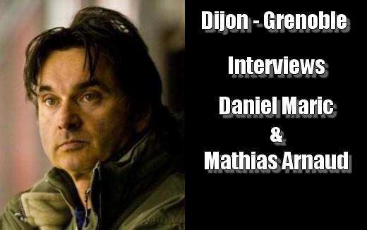 Photo hockey Dijon: interviews Daniel Maric et Mathias Arnaud - Ligue Magnus : Dijon  (Les Ducs)