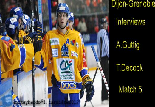 Photo hockey Dijon-Grenoble: ractions  - Ligue Magnus : Dijon  (Les Ducs)