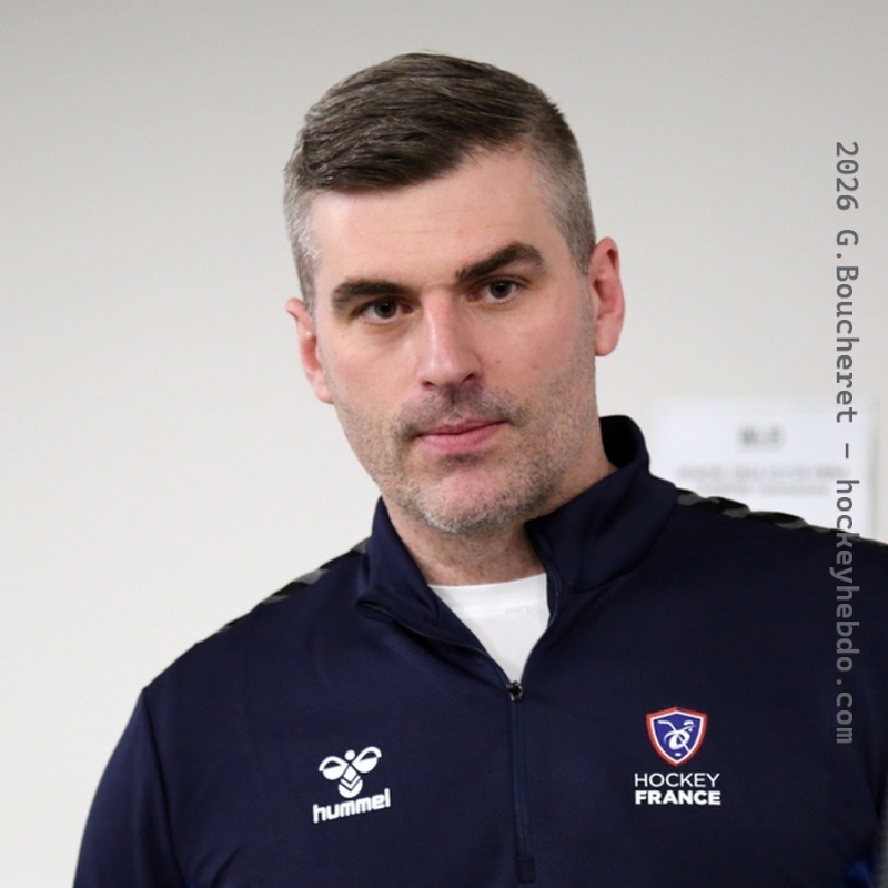 Photo hockey EDF : Entretien avec Yorick Treille avant les Jeux Olympiques - Jeux olympiques : France (Team France)