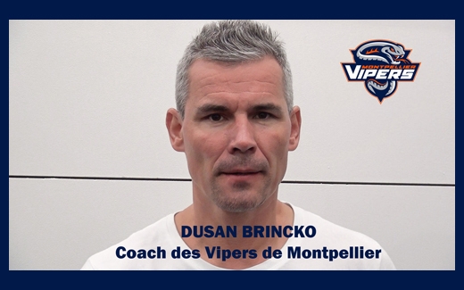 Photo hockey Entretien avec Dusan Brincko, Coach des Vipers de Montpellier - Division 1 : Montpellier  (Les Vipers)