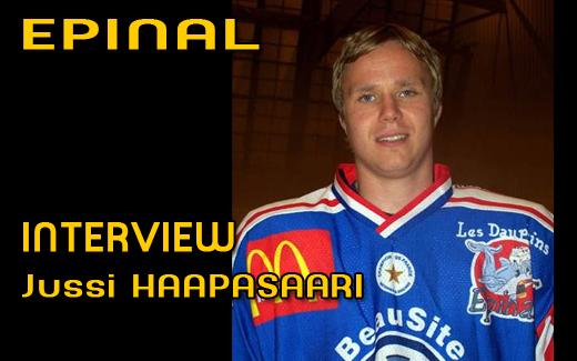Photo hockey Entretien avec Jussi Haapasaari - Ligue Magnus : Epinal  (Les Wildcats)