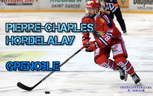 Photo hockey Entretien avec Pierre-Charles Hordelalay - Ligue Magnus : Grenoble  (Les Brleurs de Loups)