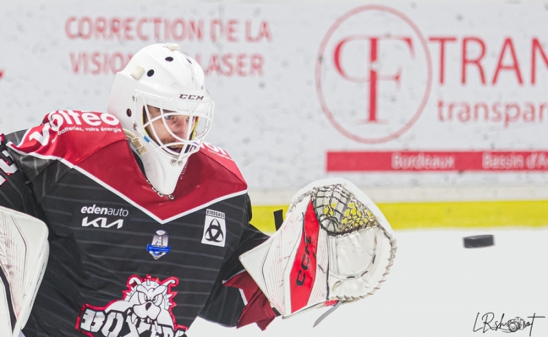 Photo hockey Entretien avec Quentin Papillon avant Les Playoffs - Ligue Magnus : Bordeaux (Les Boxers)