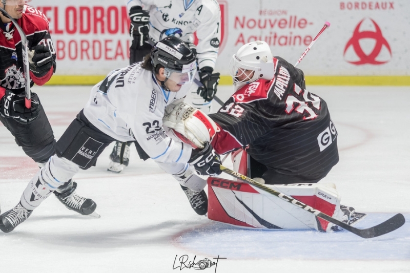 Photo hockey Entretien avec Quentin Papillon avant Les Playoffs - Ligue Magnus : Bordeaux (Les Boxers)