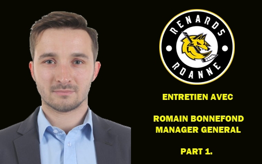 Photo hockey Entretien avec un manager pos et lucide - Division 2 : Roanne (Les Renards)