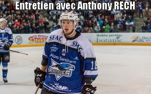 Photo hockey Entrevue avec Anthony RECH - Hockey en Europe