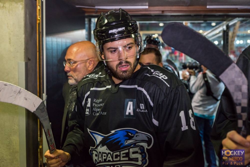 Photo hockey Entrevue avec Romain Gutierrez - Ligue Magnus : Gap  (Les Rapaces)