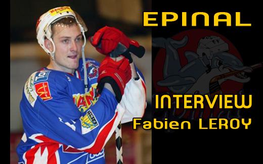 Photo hockey Epinal : interview de Fabien Leroy - Ligue Magnus : Epinal  (Les Wildcats)