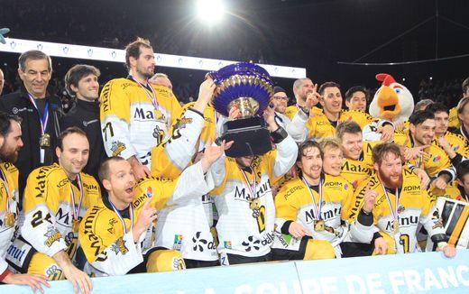 Photo hockey Finale CDF : Interviews des Rouennais - Coupe de France : Rouen (Les Dragons)