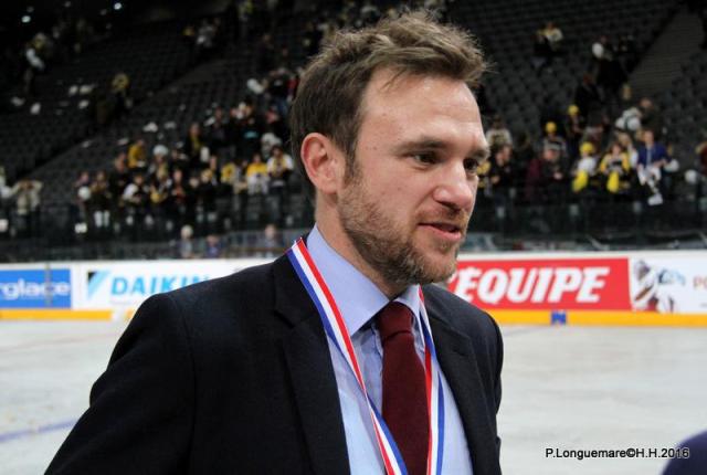 Photo hockey Finale Conti Cup J1 Match2 : Interviews des Rouennais aprs match - Europe : Continental Cup - CHL : Rouen (Les Dragons)