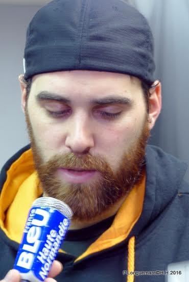 Photo hockey Finale Conti Cup J2 Match4 : Interviews des Rouennais aprs match - Europe : Continental Cup - CHL : Rouen (Les Dragons)