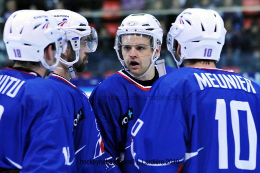 Photo hockey France-Suisse: ractions  - Equipes de France