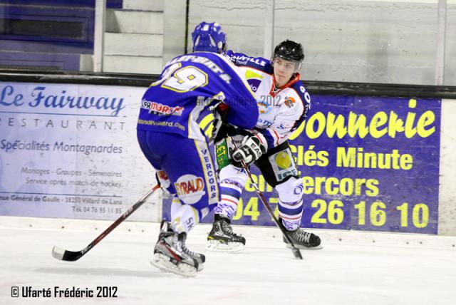 Photo hockey Gauthier signe son retour  Villard - Ligue Magnus : Caen  (Les Drakkars)