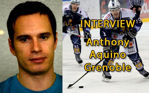 Photo hockey Grenoble : Anthony Aquino - Ligue Magnus : Grenoble  (Les Brleurs de Loups)