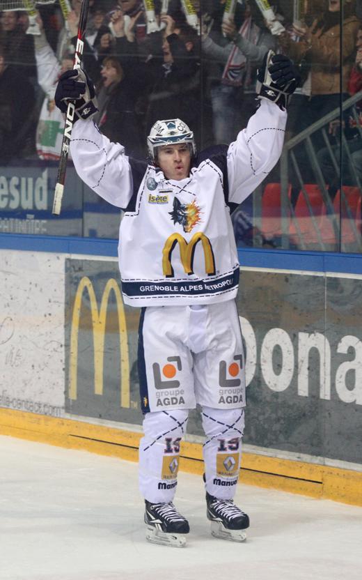 Photo hockey Grenoble : Anthony Aquino - Ligue Magnus : Grenoble  (Les Brleurs de Loups)