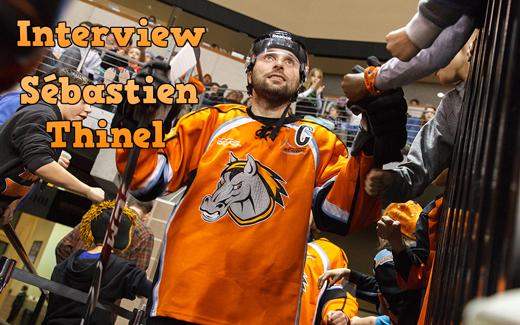 Photo hockey Grenoble, Sbastien Thinel : Jai toujours souhait revenir - Ligue Magnus : Grenoble  (Les Brleurs de Loups)