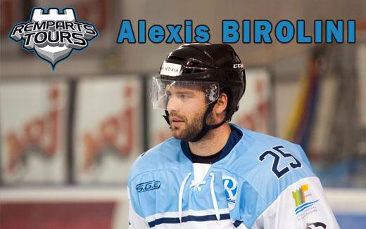Photo hockey Interview : Alexis Birolini - Division 1 : Tours  (Les Remparts)