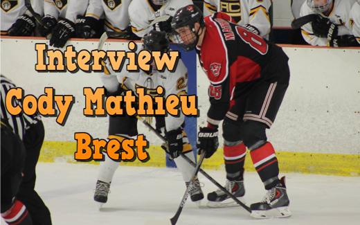 Photo hockey Interview : Cody Mathieu - Ligue Magnus : Brest  (Les Albatros)