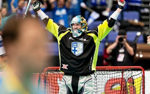 Photo hockey Interview : Henri Toivoniemi  - Floorball 