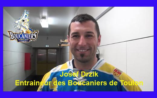 Photo hockey Interview - Josef Drzik Coach des Boucaniers de Toulon - Division 3 : Toulon (Les Boucaniers)