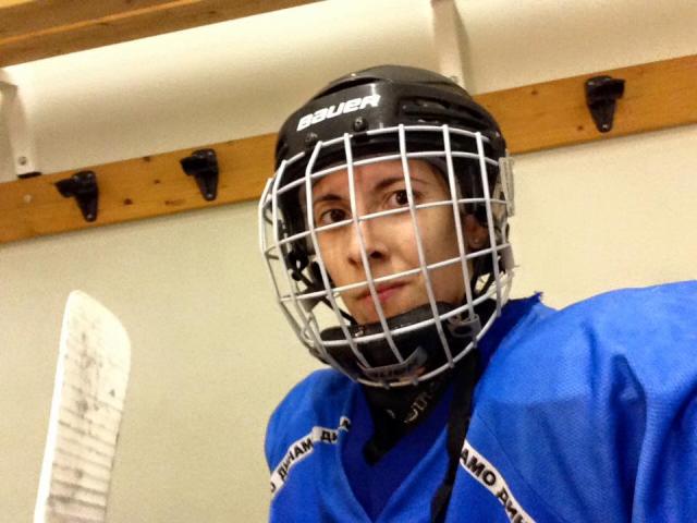 Photo hockey Interview Angela Pugliese - Hockey Fminin : Besanon (Les Aigles)