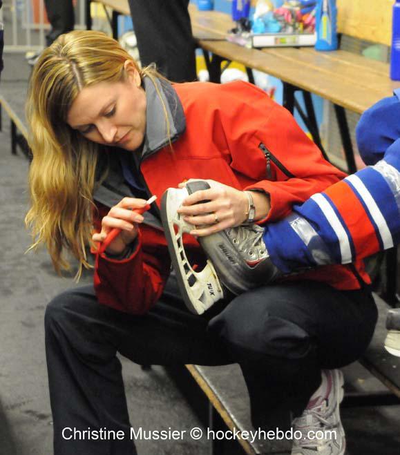 Photo hockey Interview de Christine Duchamp  - Hockey Fminin