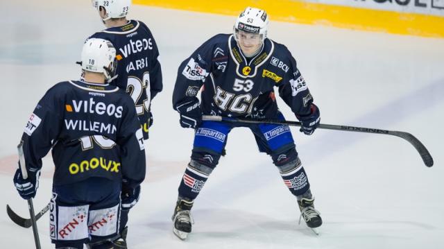 Photo hockey Interview de Jaison Dubois (HCC) - Suisse - Swiss League : La Chaux-de-Fonds (HC La Chaux-de-Fonds)