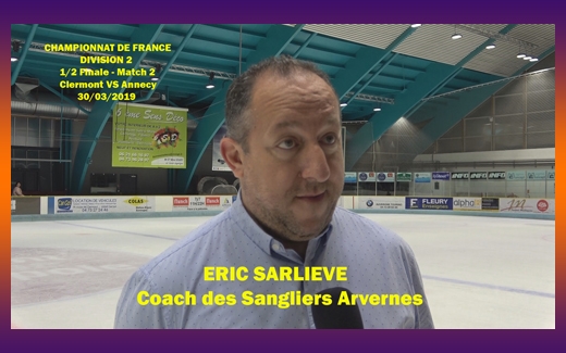 Photo hockey Interview Eric Sarliève - Division 2 : Clermont-Ferrand (Les Sangliers Arvernes)
